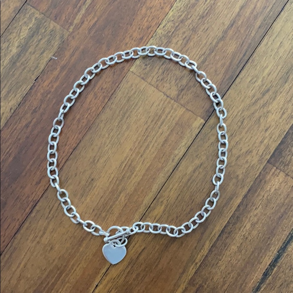 18 inch silver chain link necklace